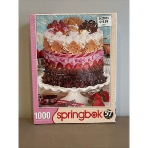 New Springbok 57 Icing on the Cake  1000 piece Jigsaw Puzzle   24" x 30"  Sealed
